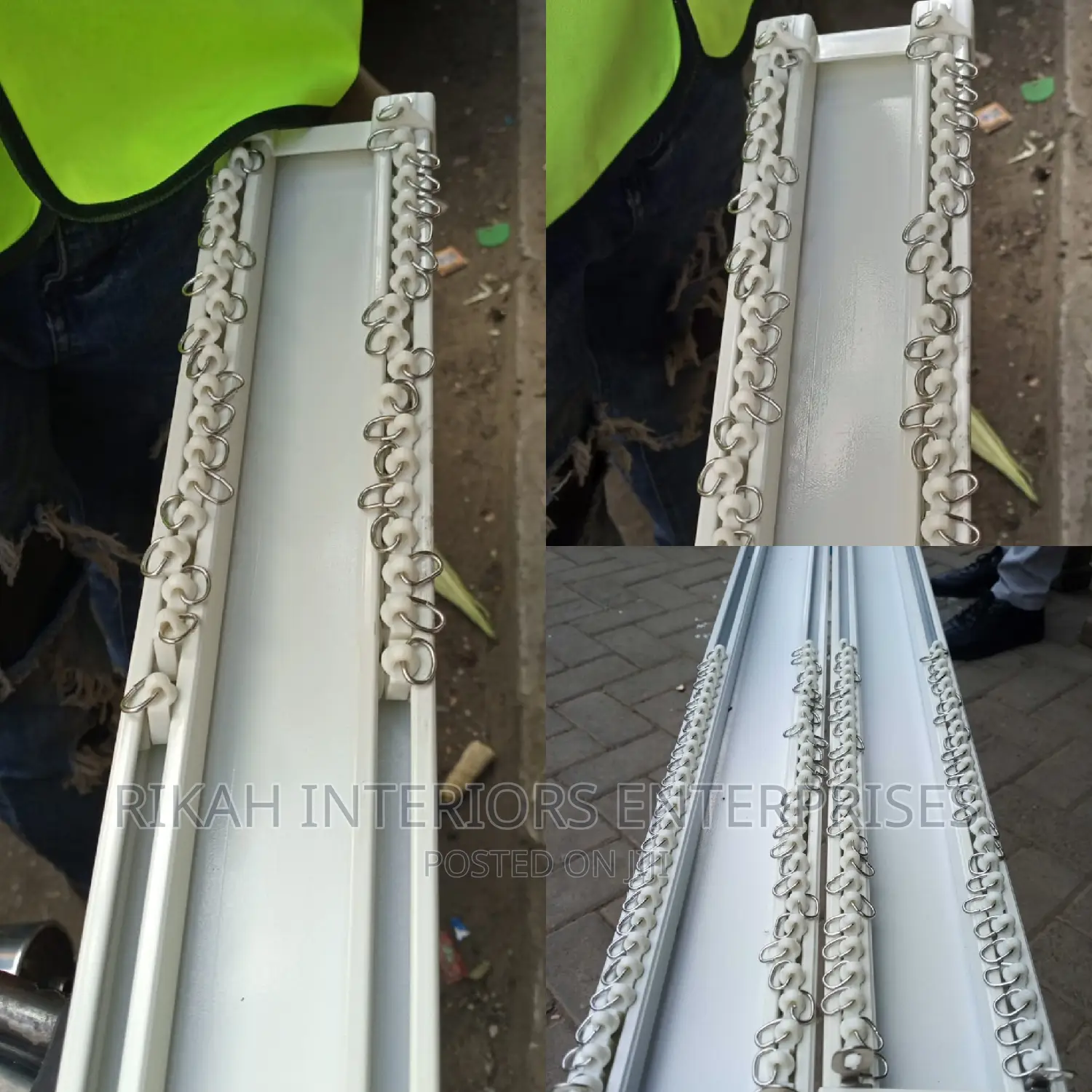 Double Curtain Rail Double Curtain Rail Aluminium Rail