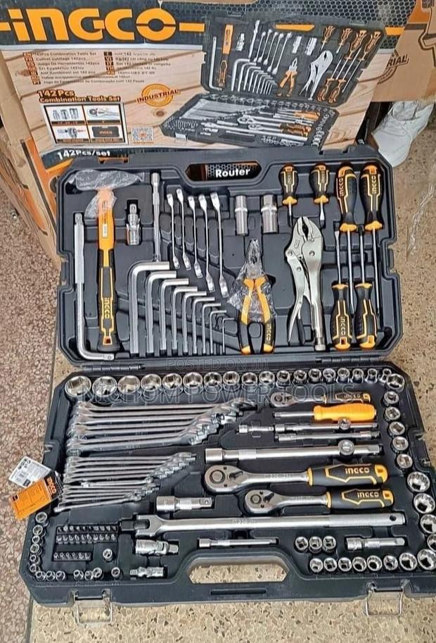 142 Pieces Ingco Toolset - main view