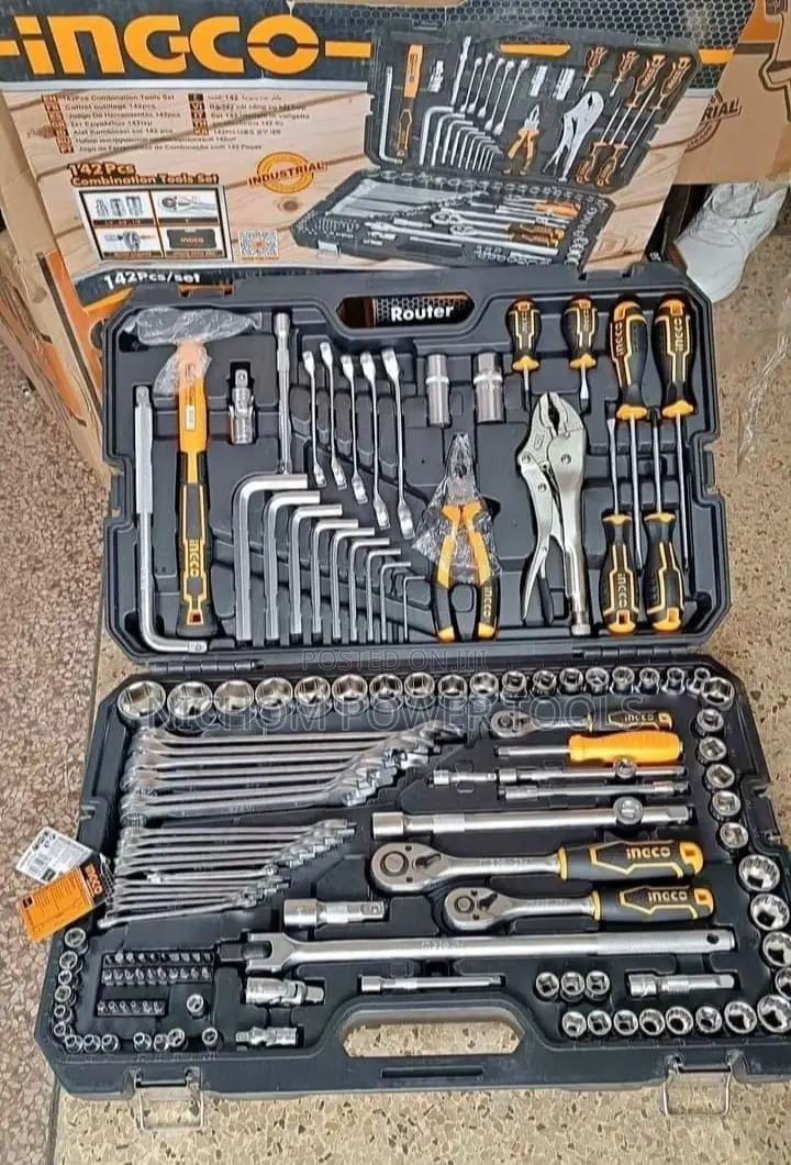 142 Pieces Ingco Toolset
