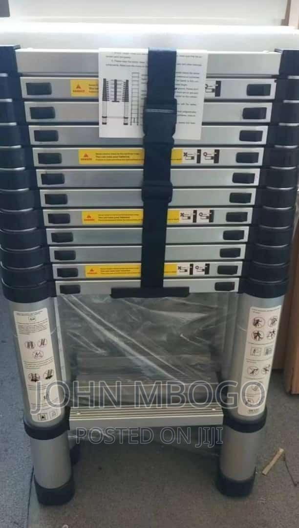 Aluminium Telescopic Ladders  4.1m - thumbnail 2