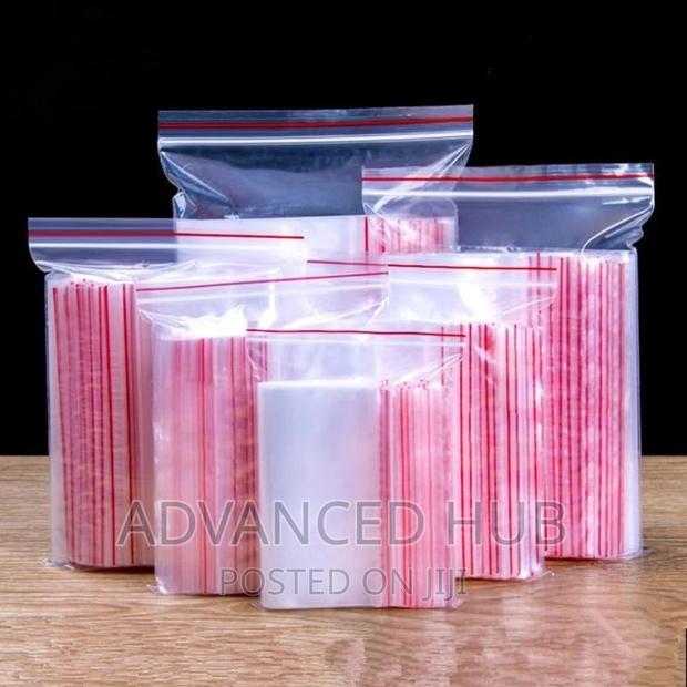 Transparent Reusable Multi-Purpose Ziplock Bags - main view