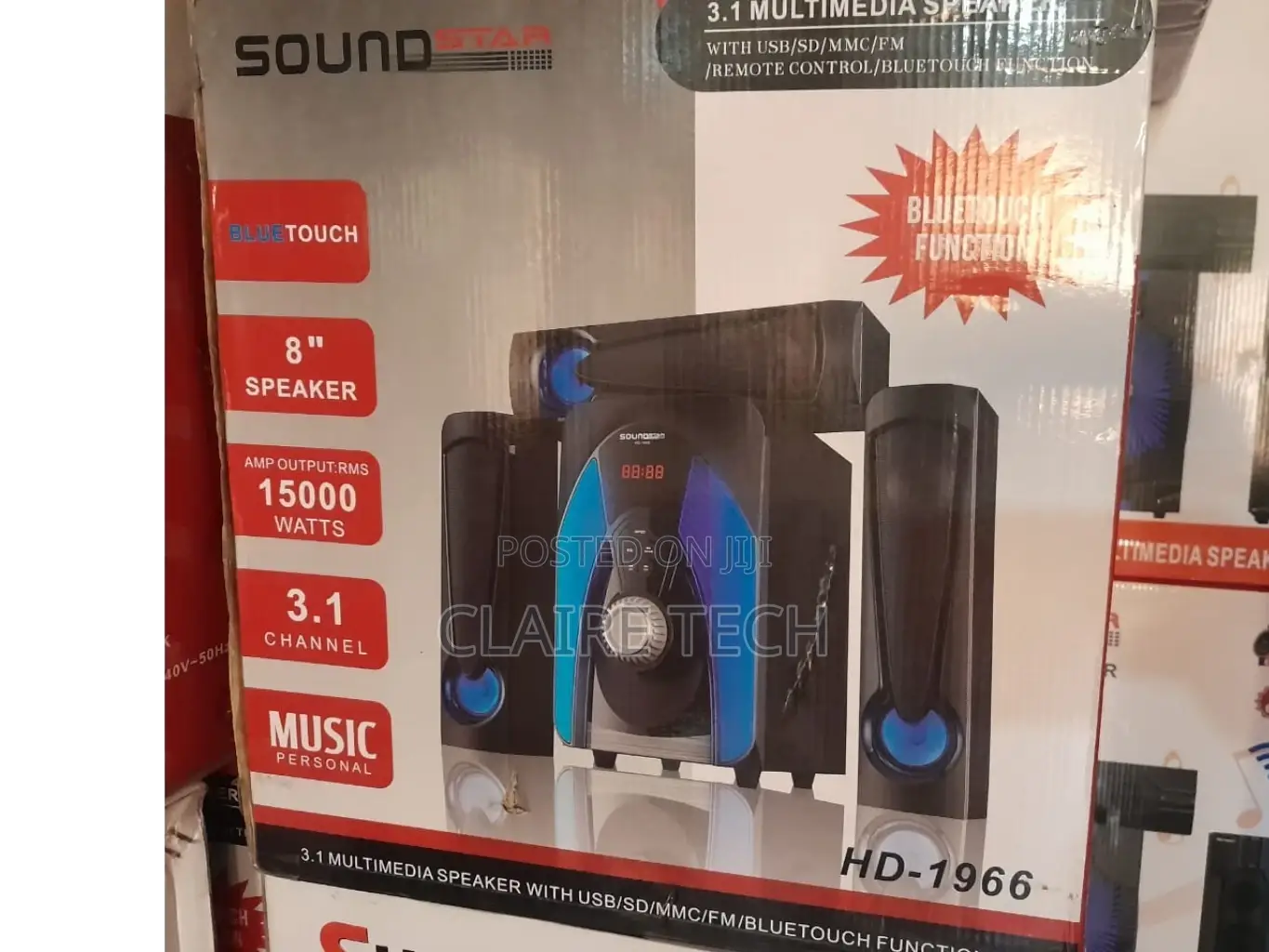 HD-1966 Sound Star Sound Bar System 3.1 CH.