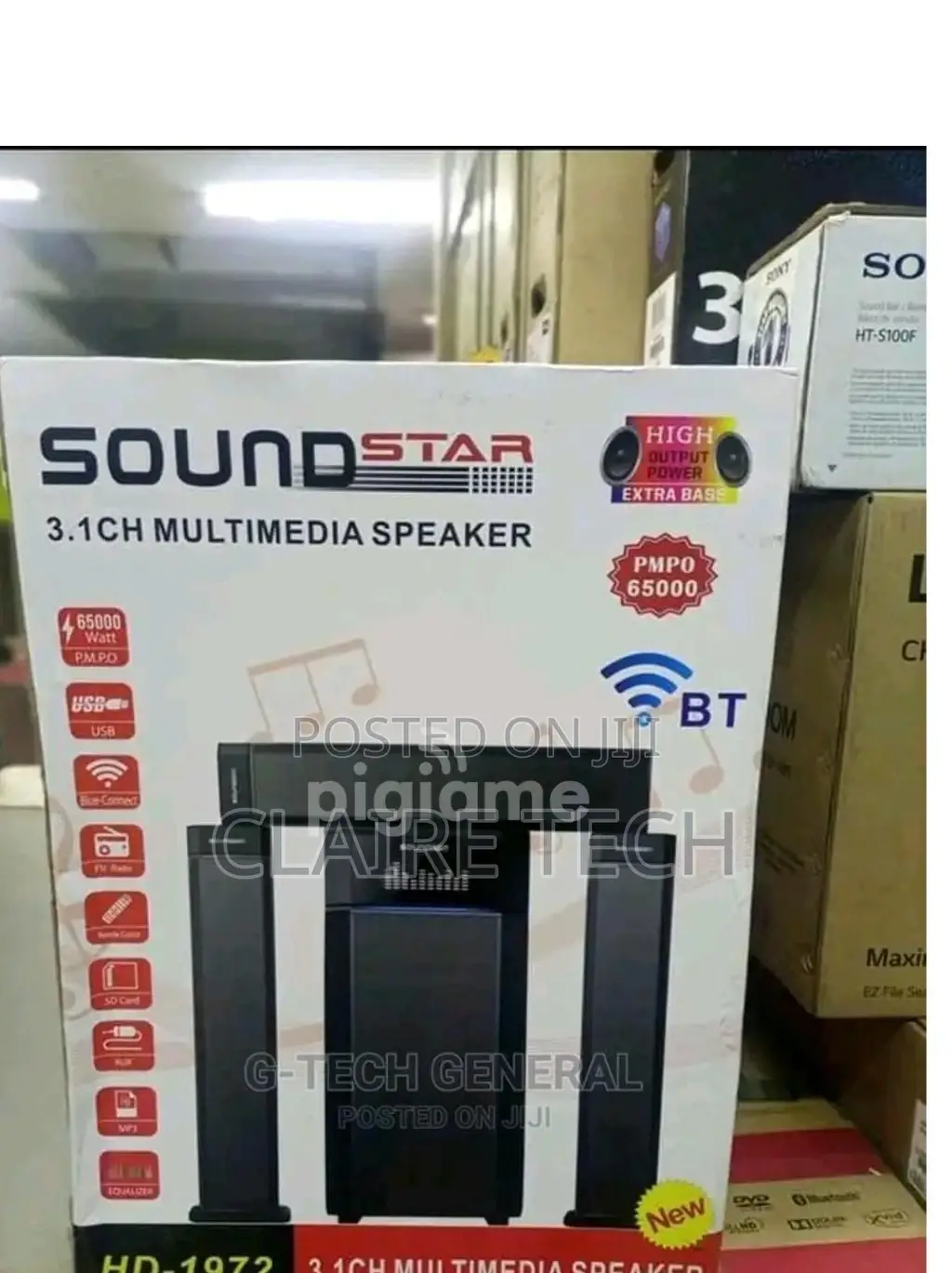 Sound Star Multi Media System HD-1972 3.1CH.