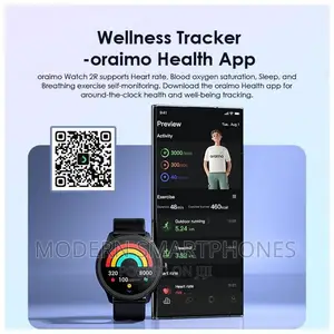 Oraimo Watch 2R 1.39" TFT IP68 Smart Watch