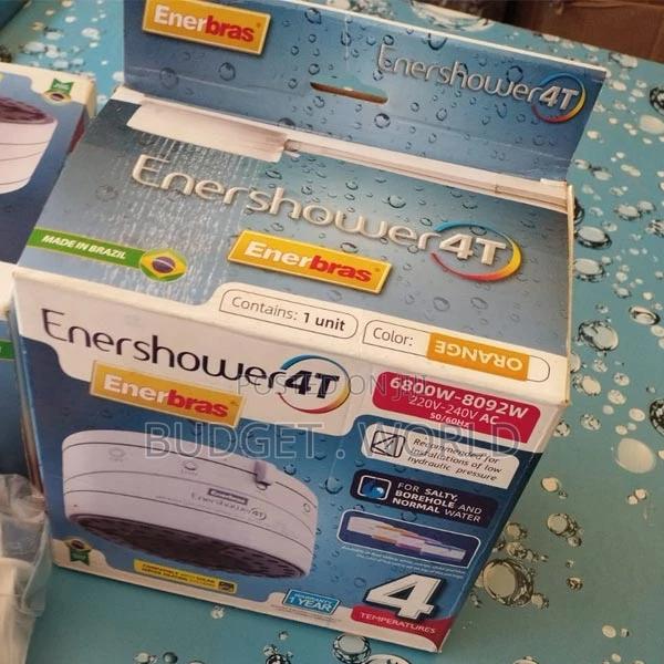 4t Shower Head,4t Enershower 4 Temp, Hard Soft Water Use - main view