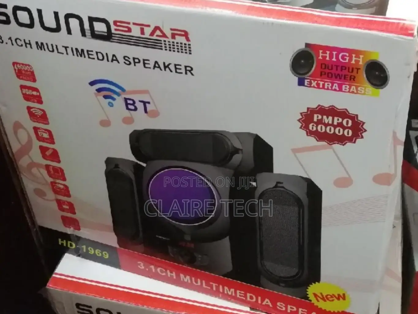 Brand New 3.1CH HD-1969 Sound Star Multi Media System.