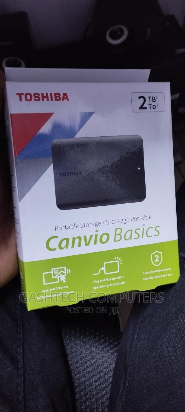 Toshiba 2tb Canvio Basics External Hard Drive - main view