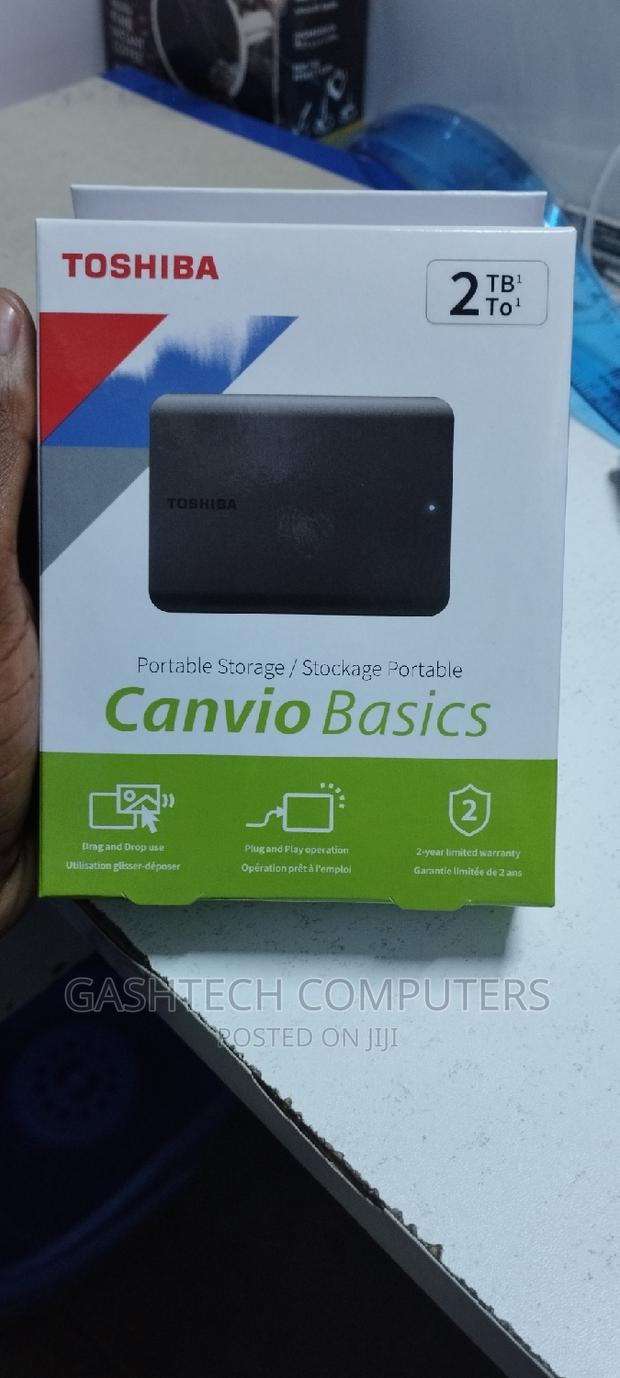 Toshiba Canvio Portable External Hard Drive Usb 3.0-2tb