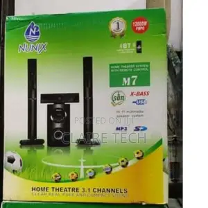 Nunix Woofer Nu-M7 3.1CH Subwoofer System,12000 Watts.