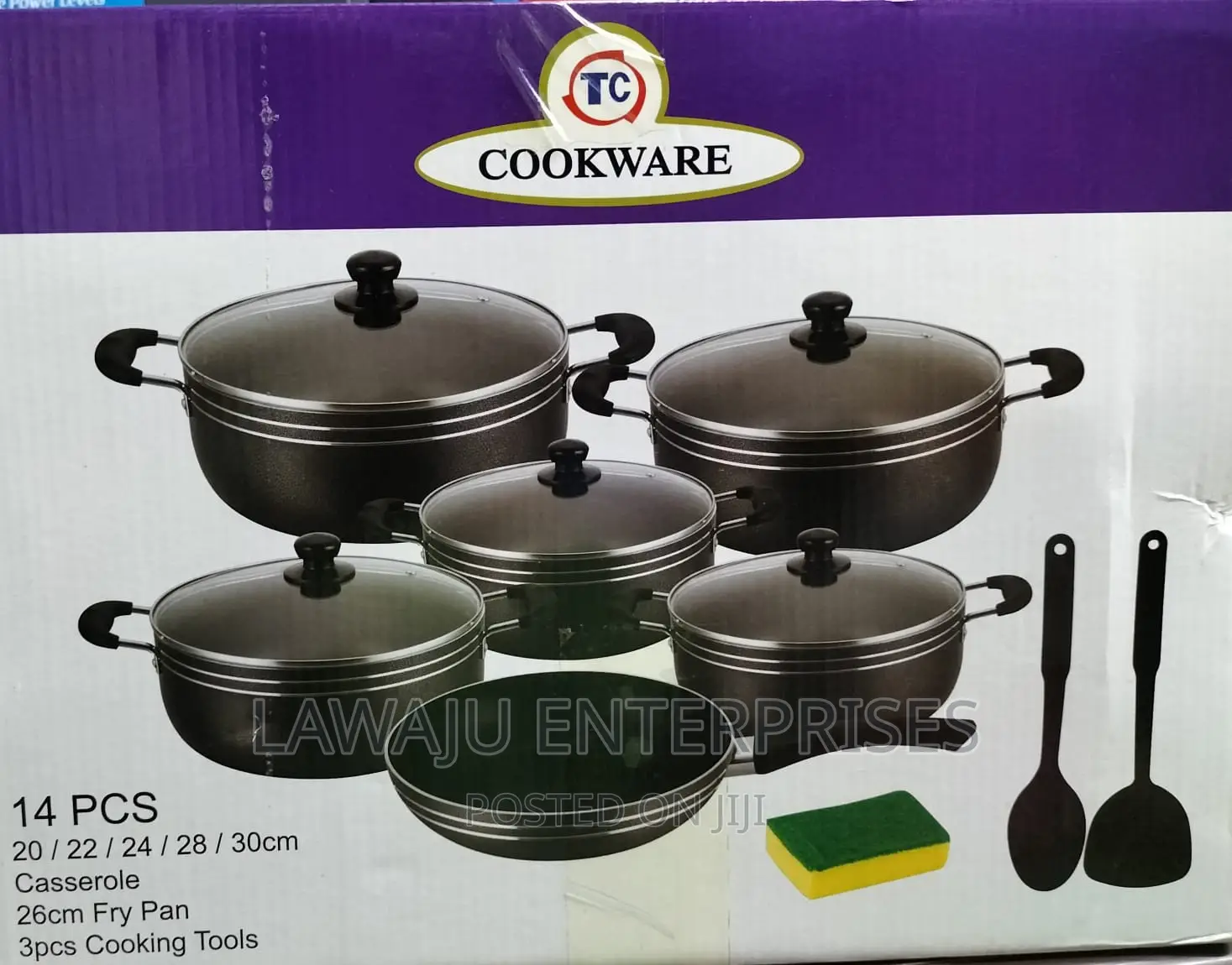 Tc Nonstick Cookware 14 PCS
