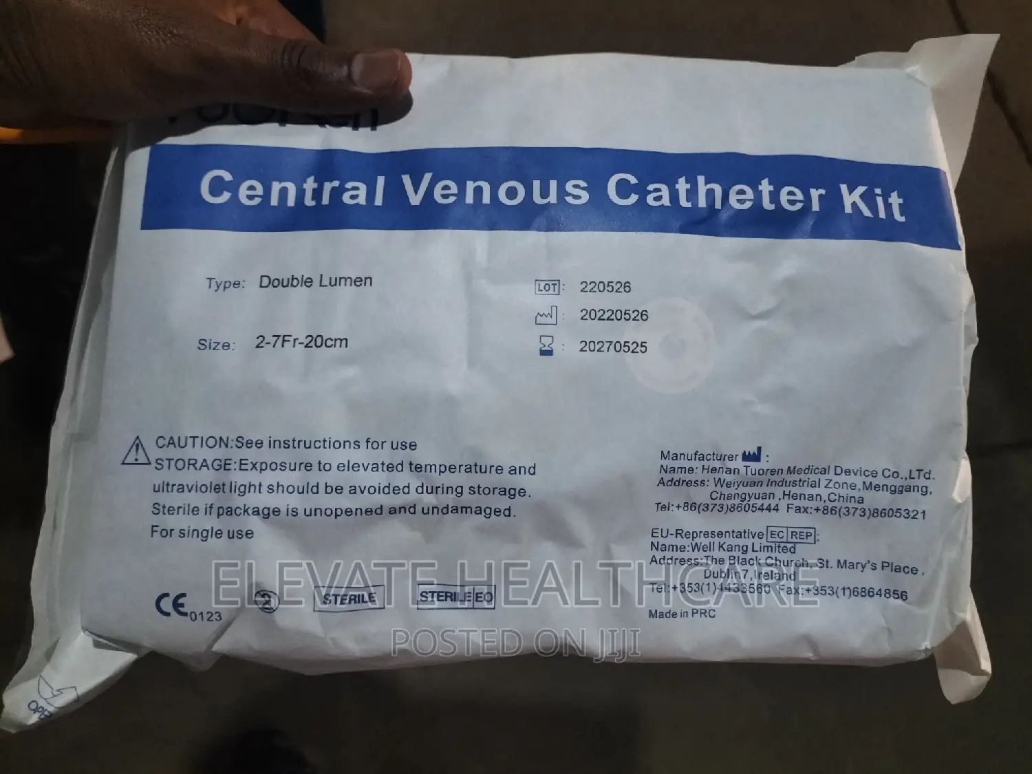 Central Venous Catheter Kit