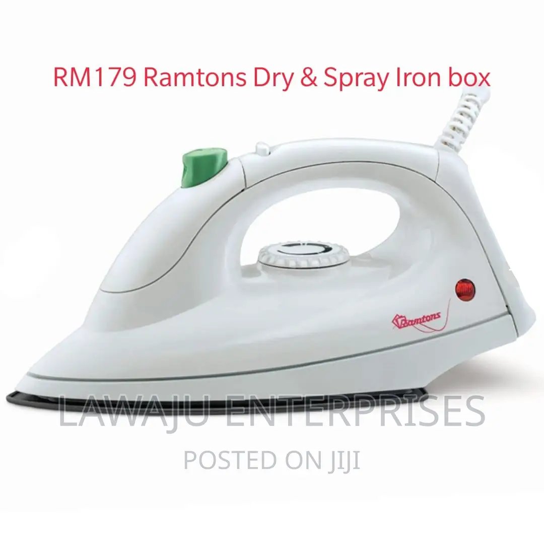 Rm179 Ramtons Dry And Spray Iron Box