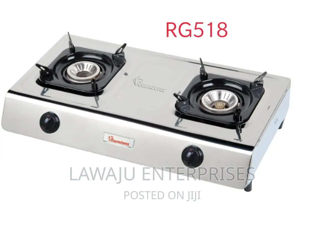 Rg518 Ramtons 2 Burner Gas Cooker