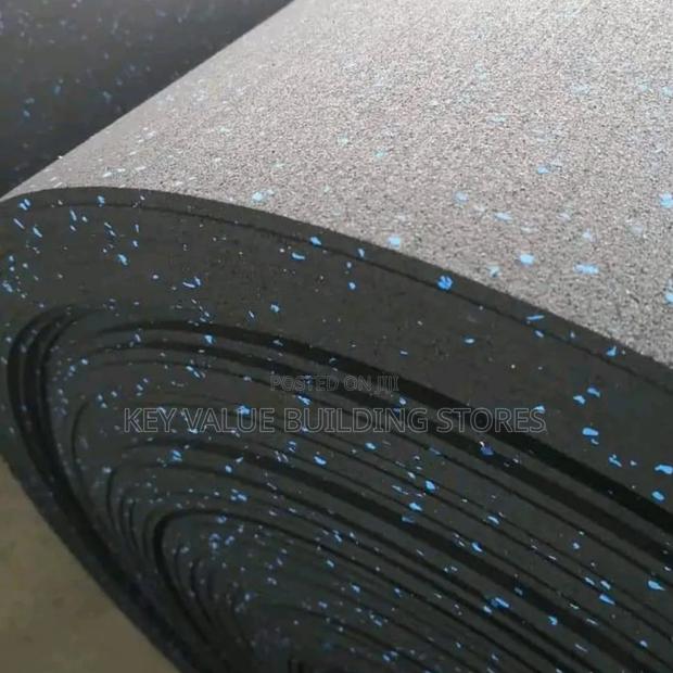 Gym Rubber Floor Mat 8mm×1.2M×12M