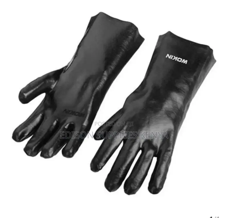 Wokin Working Gloves Black Heavy Duty Multipurpose Gloves