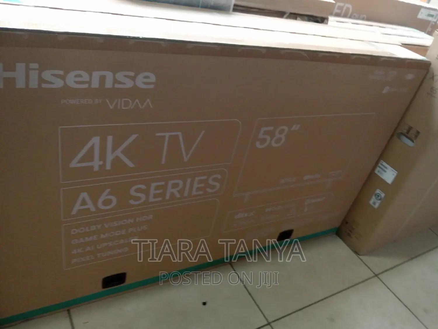 58, Inch Hisense Smart Frameless A6
