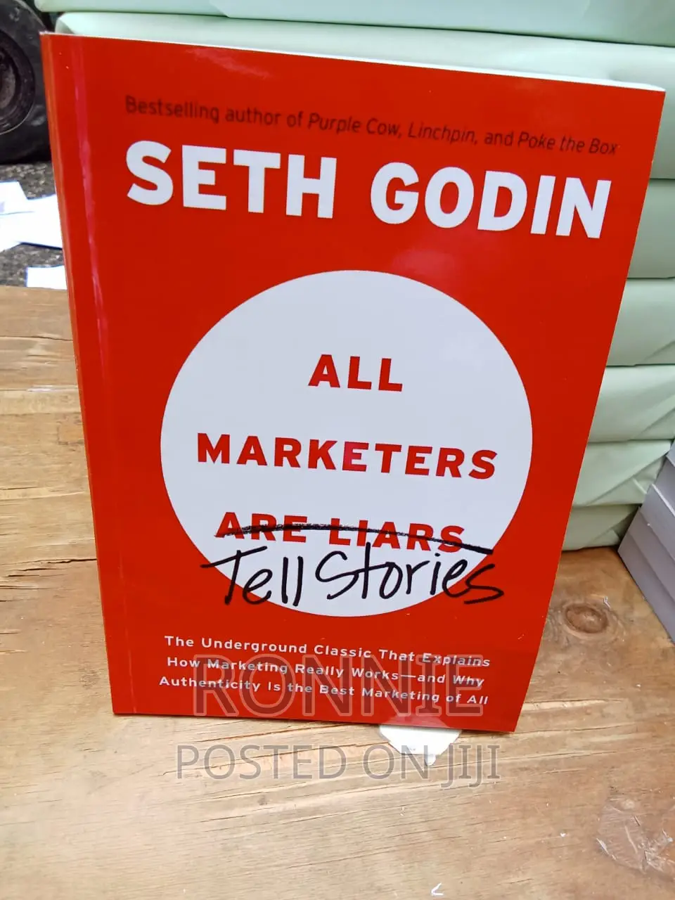 All Marketers Are Liars Book by Seth Godin