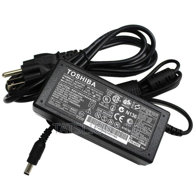 Adapter Charger for Toshiba Laptop With Power Cord 19V 3.42A