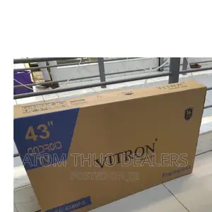 Vitron 43 Inches Smart Android Frameless Tv Television 