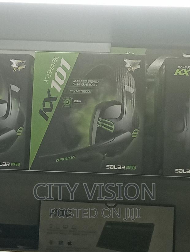 Amplified Stereo Gaming Headset!! KX101!! LX101!! X-Shark!!