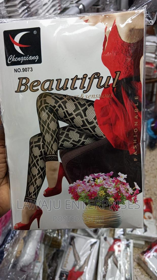 Sheer Footless Leggings - thumbnail 3