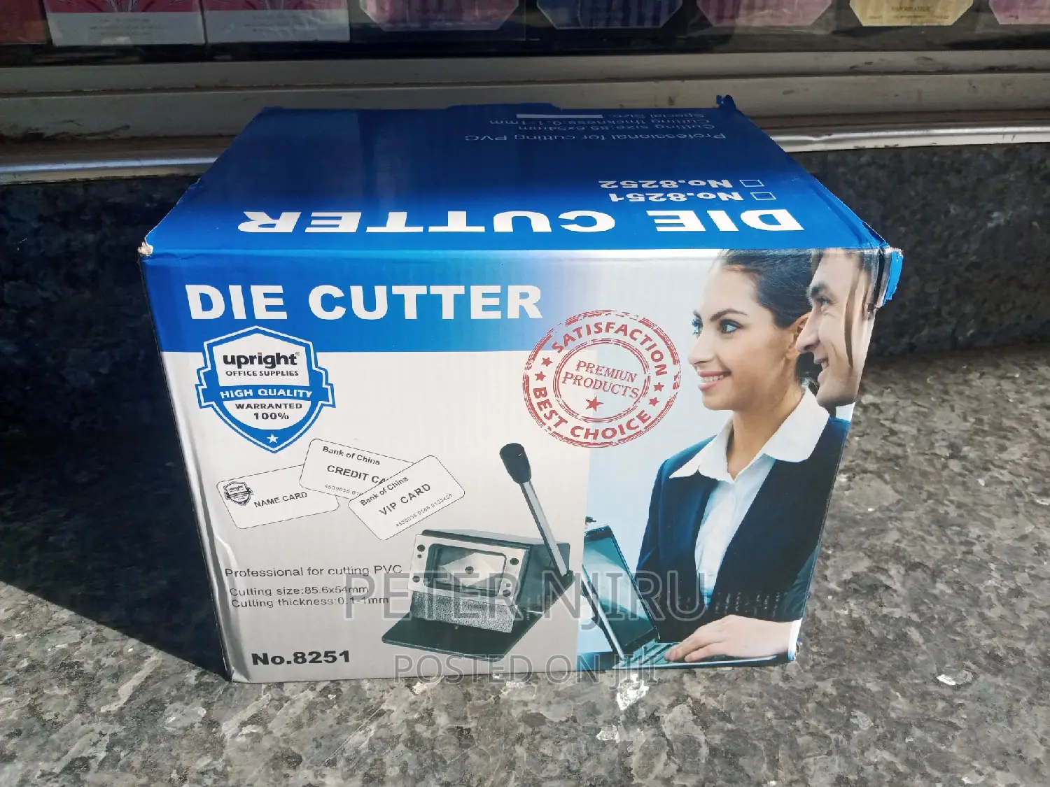 Upright Die Cutter Best for Cutting PVC Cards