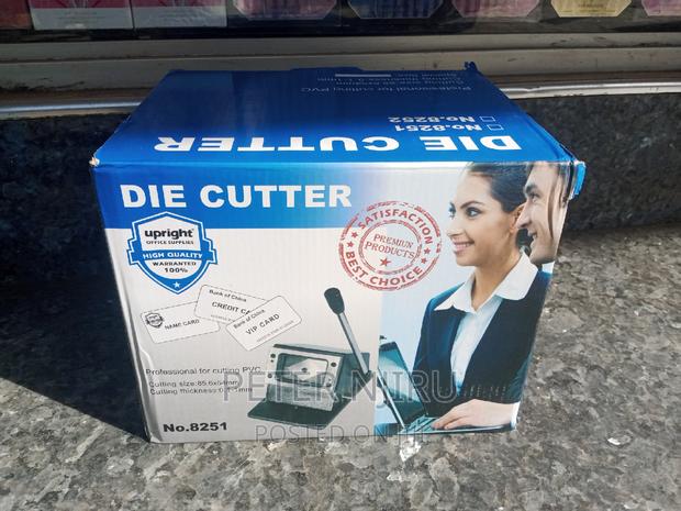 Upright Die Cutter Best for Cutting PVC Cards