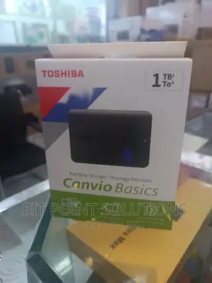 Toshiba Canvio Basics 1tb External Harddrive Usb3/2.0 / 1tb