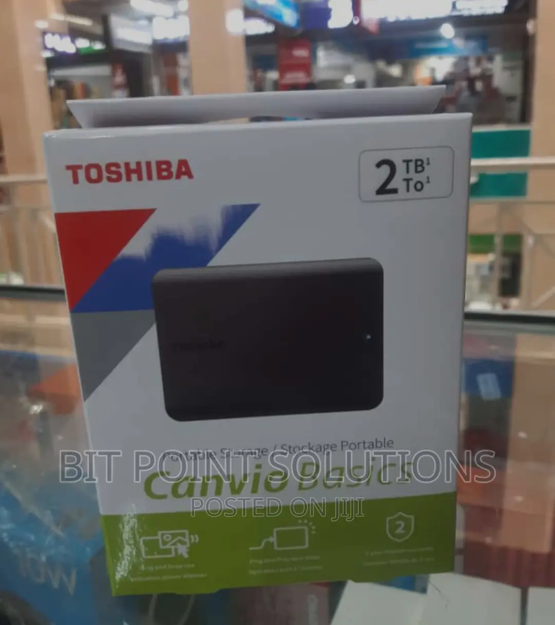 Toshiba 2tb Canvio Basics Portable Harddisk '! Canvio 2tb