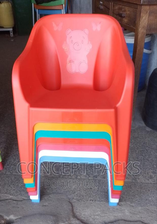 Red Kindergarten Baby Chair - main view