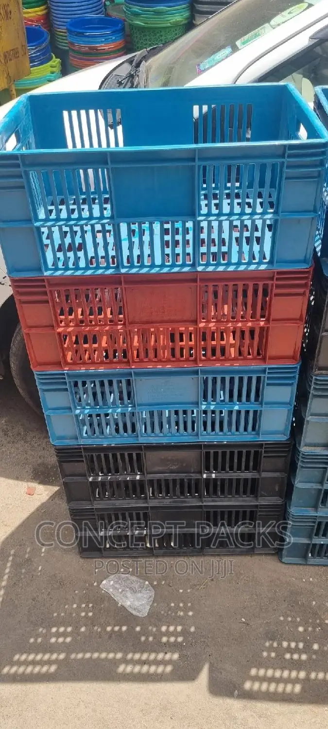 Kifaru Normal Plastic Crates.