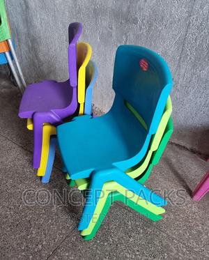 Kindergarten Child Friendly Plastic Chairs. - thumbnail 2