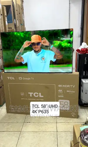 TCL 58′′ Smart Google TV UHD Dolby Vision, Alexa, HDR