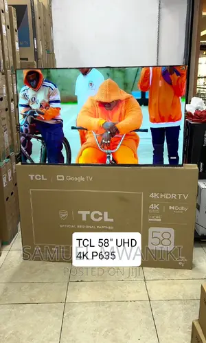 TCL 58′′ Smart Google TV UHD Dolby Vision, Alexa, HDR