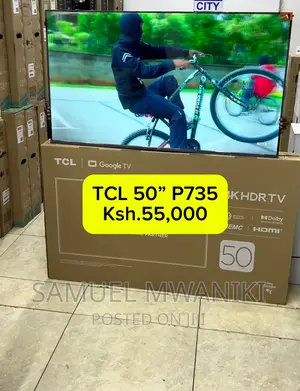 TCL 50" Uhd Smart Google Tv Hdr10+, Alexa, Dolby Vision
