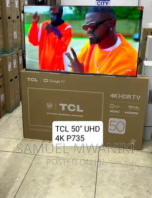 TCL 50" Uhd Smart Google Tv Hdr10+, Alexa, Dolby Vision