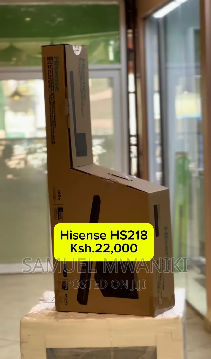Hisense Soundbar HS218 2.1 Channel 200W
