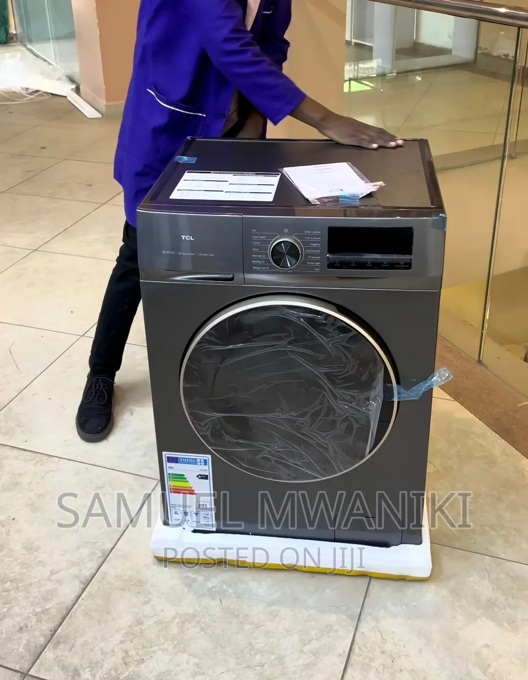 TCL 9kg Front Load Washing Machine Fully Automatic