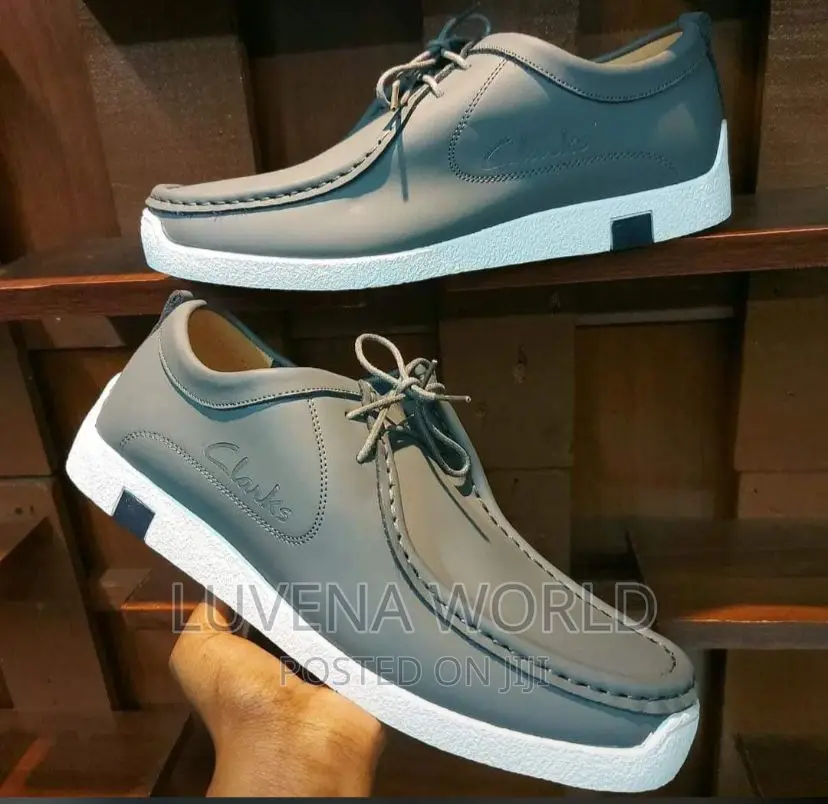 Leather Clarks