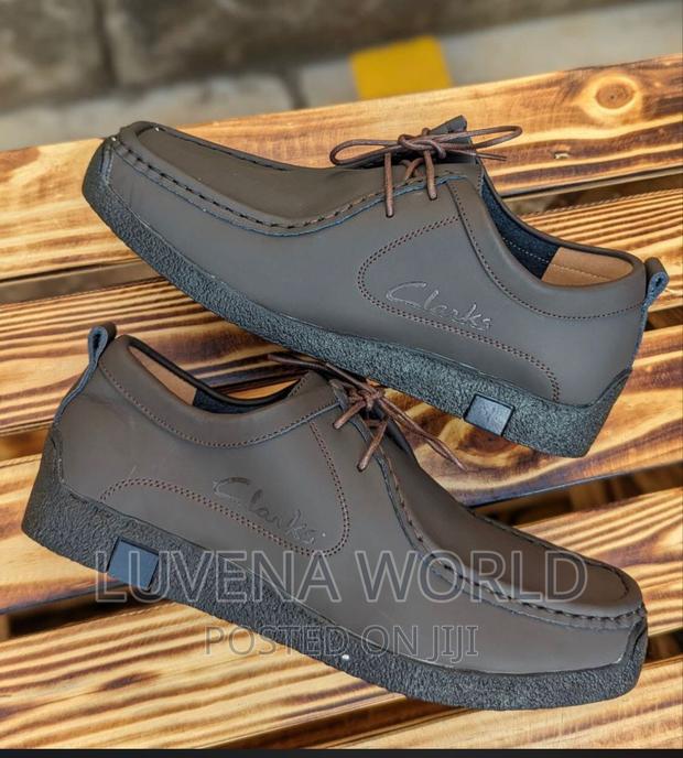 Leather Clarks - main view