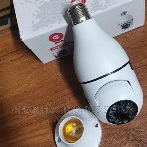 Wifi Bulb PTZ Operational Camera/Wifi Enabled Camera.