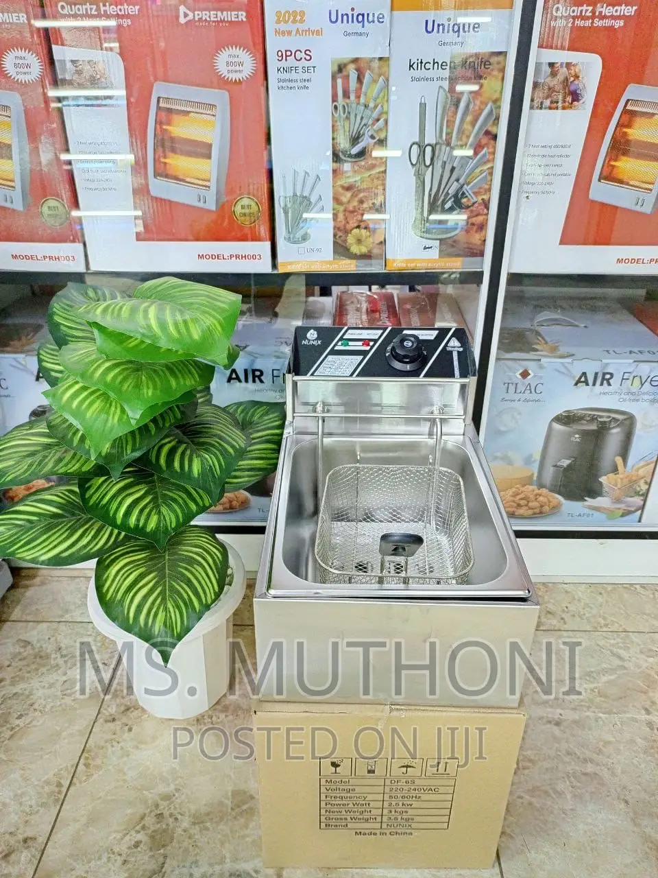 Quality Single 6 L Deep Fryer