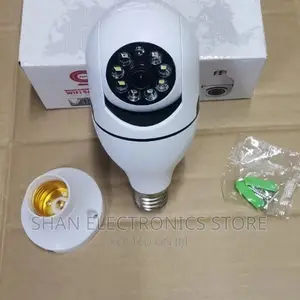 360°Ptz Bulb CCTV Security Wifi Camera