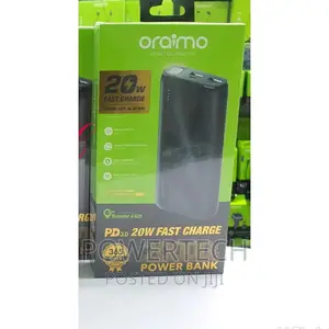 Oraimo Powerbank 20000mah - Black