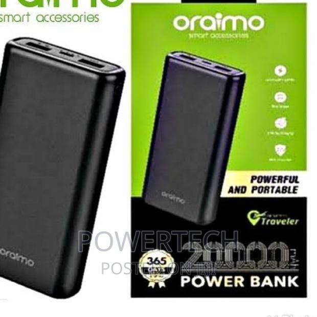 Oraimo Powerbank 20000mah - Black - thumbnail 2