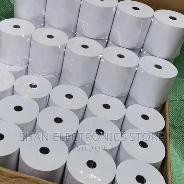 Inexpensive POS White Thermal Rolls *80mm 50 PCS/ Rolls - main view
