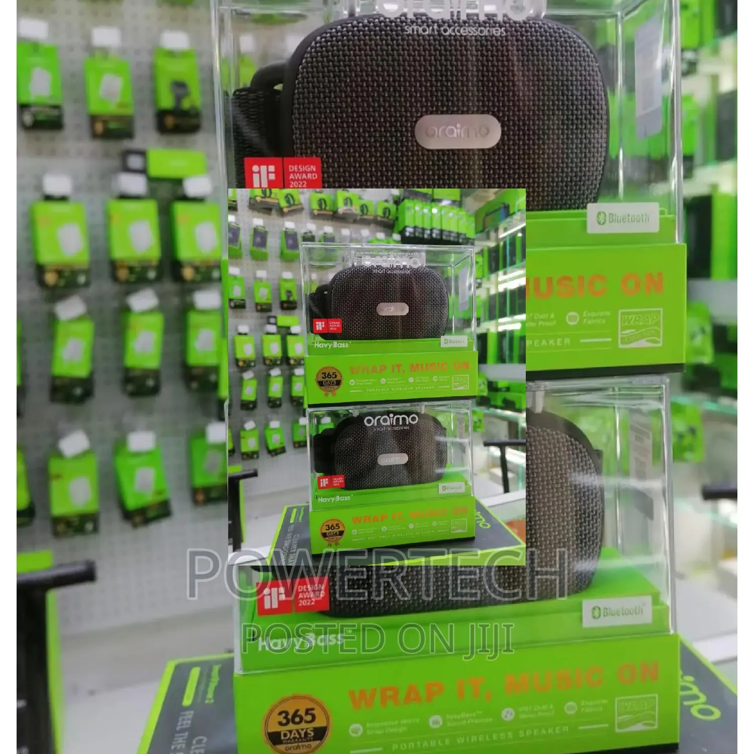 Oraimo Wrap It, Music Portable Wireless Speaker