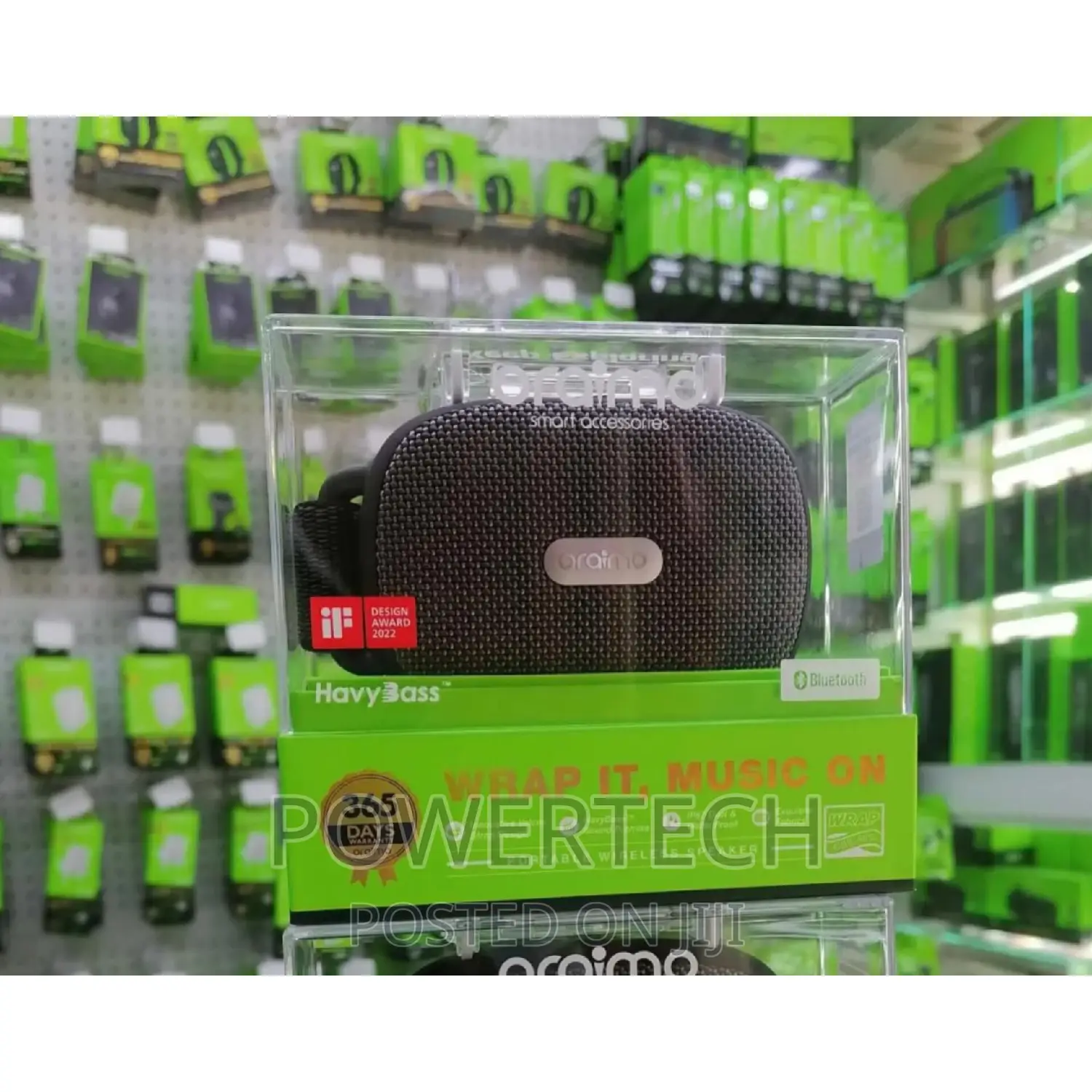 Oraimo Wrap It, Music Portable Wireless Speaker .