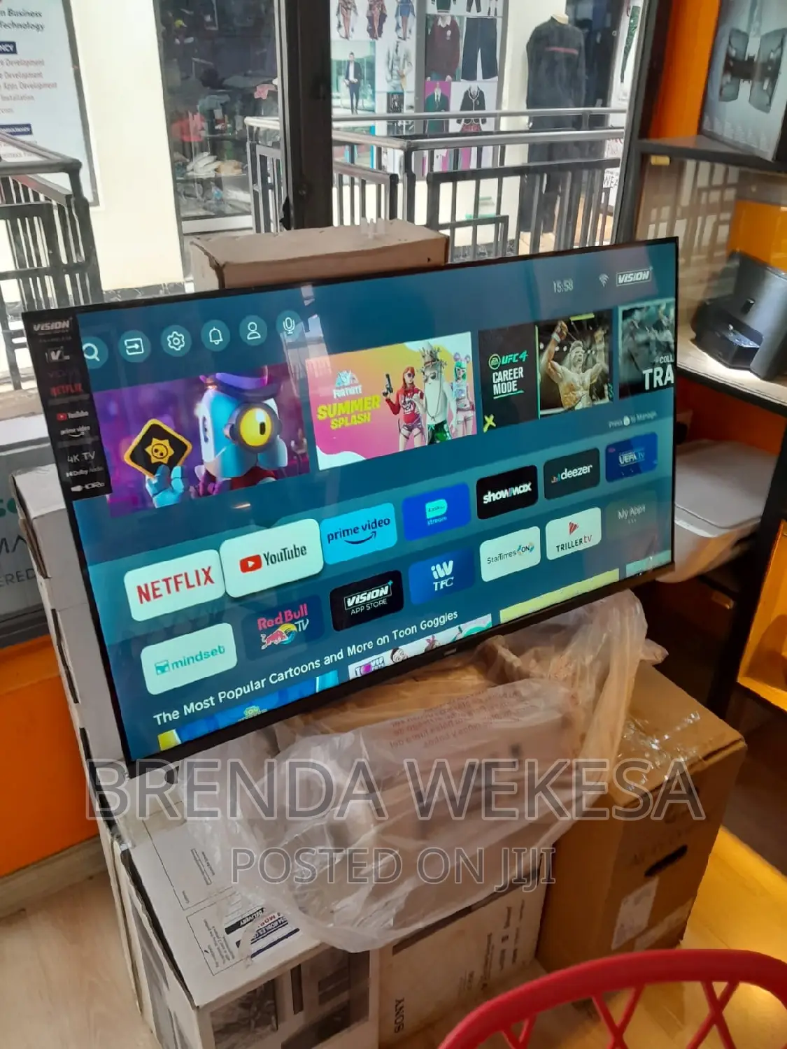 Visionvision Plus 43 Inches Frameless V+ OS Smart TV