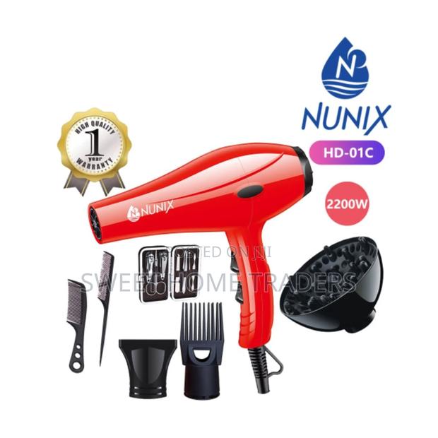 Nunix Blow Dry Hair Dryer - main view